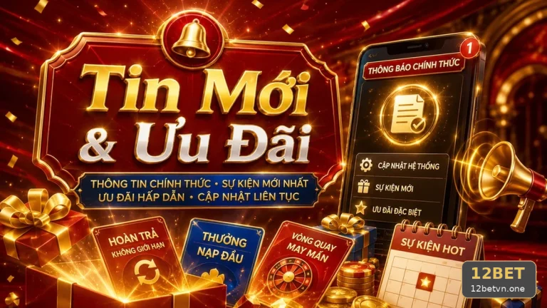 12BETVNONE 05 Khuyến Mãi Sổ Tay Dữ Kiện — Rà Soát Mốc Thời Gian Trước Khi
