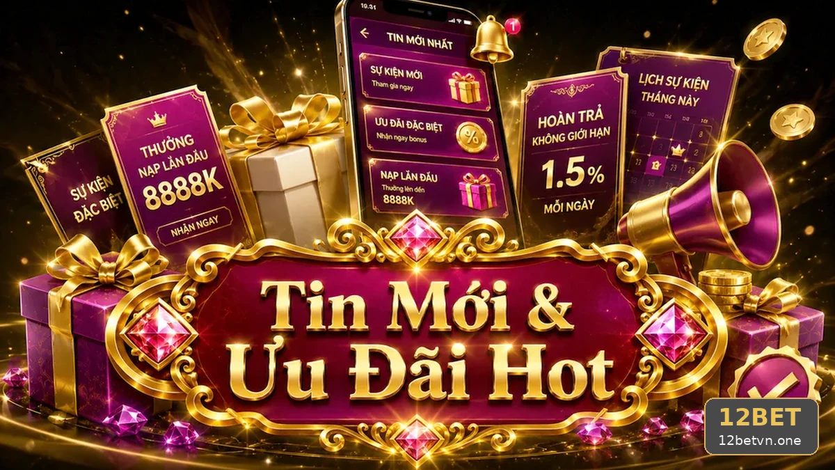 Gộp hạn mức nạp với vòng cược: Cách xử lý khi nhận ưu đãi 12BET