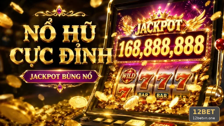 Gộp âm thanh slot với jackpot: Cách xử lý lệch tín hiệu nổ hũ 12BET